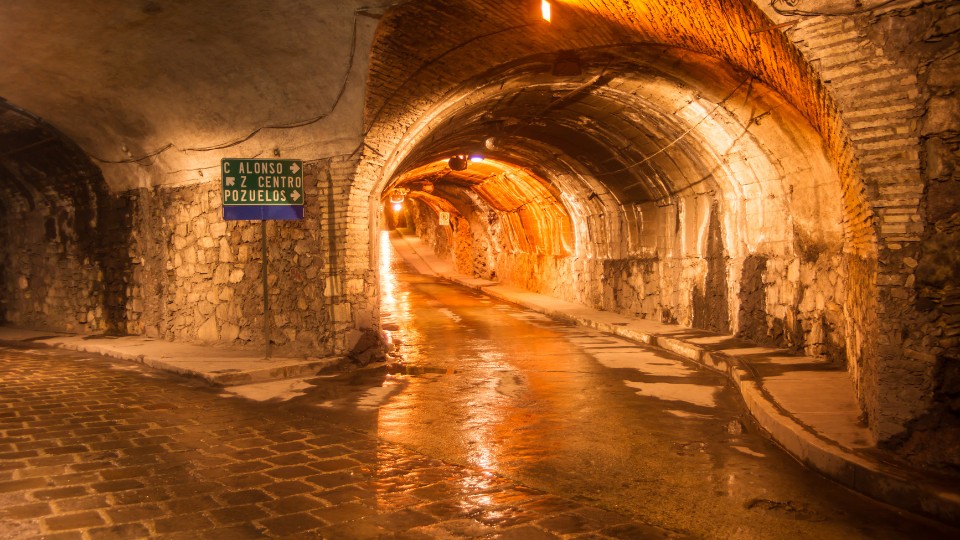 Túneles subterráneos de Guanajuato